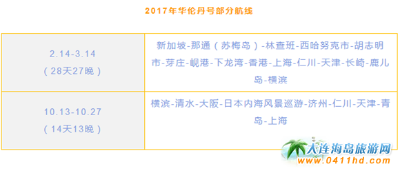 国内邮轮旅游最新价格一览表